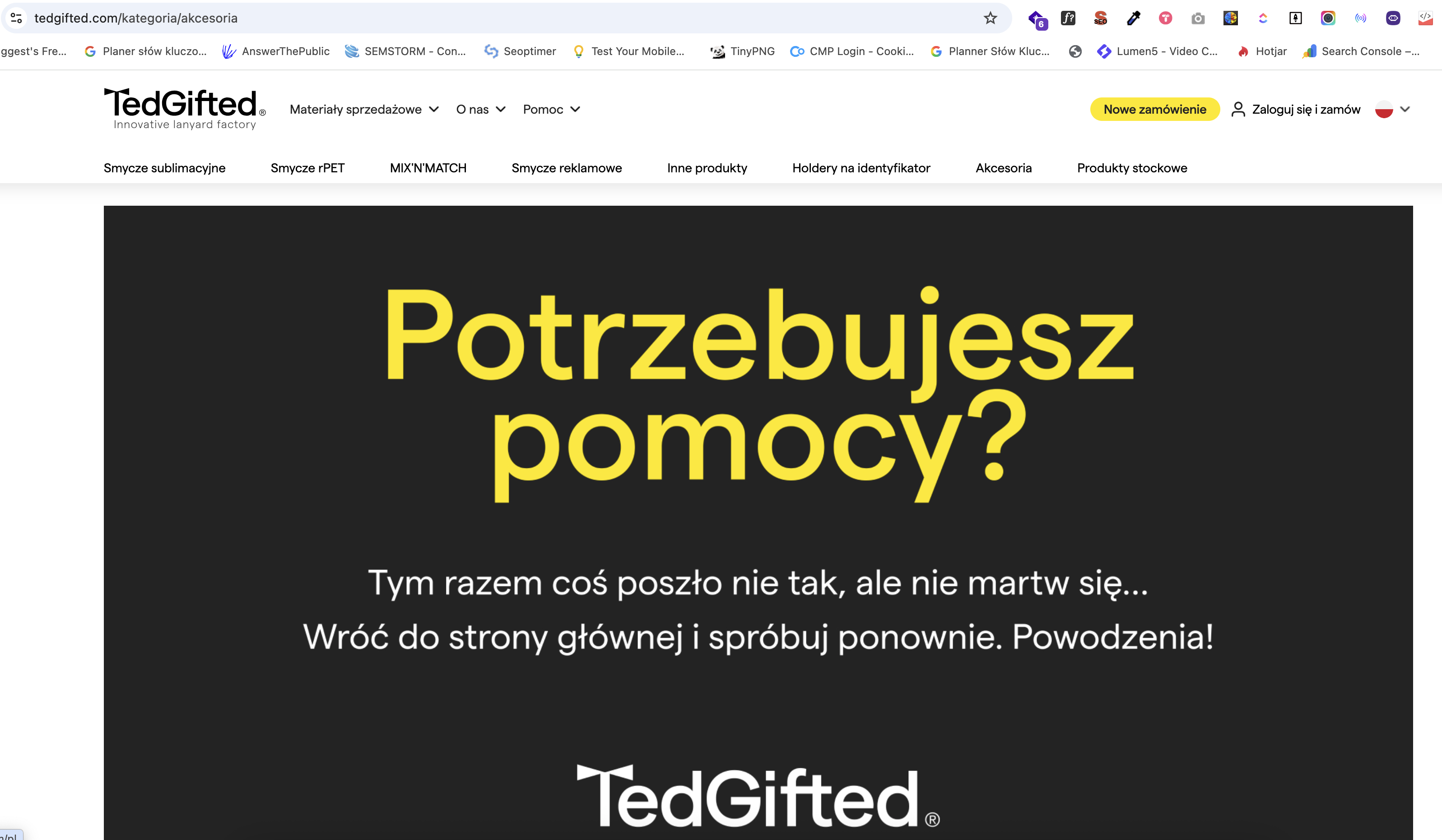 błąd